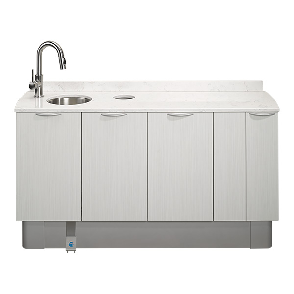 A-dec Inspire 593 lower side console with sink 