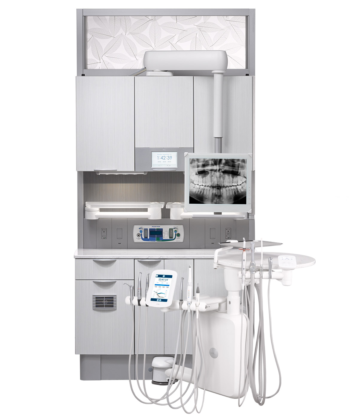 A-dec Inspire 591 treatment console with infills