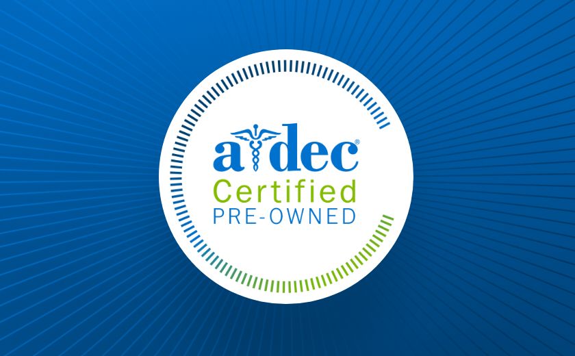 A-dec Certified Pre-Owned dental equipment